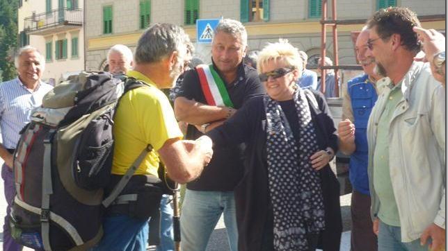 Domenico, 2mila chilometri a piedi da Reggio Calabria a San Marcello
