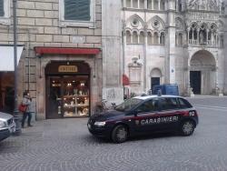 La gioielleria Vaccari in cui avvenne il furto