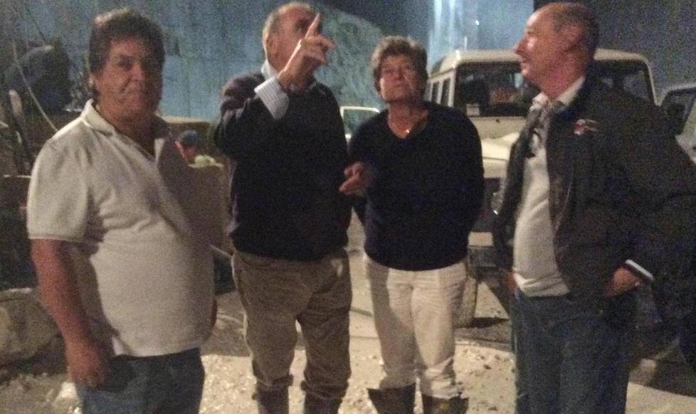 La Camusso a fianco dei cavatori 
