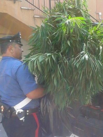 Arrestato con un chilo di “fumo” 