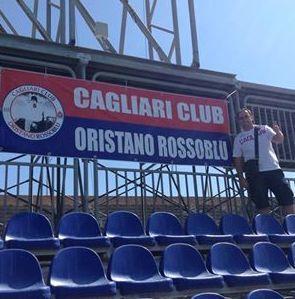 Oristano Rossoblù tifa Cagliari 