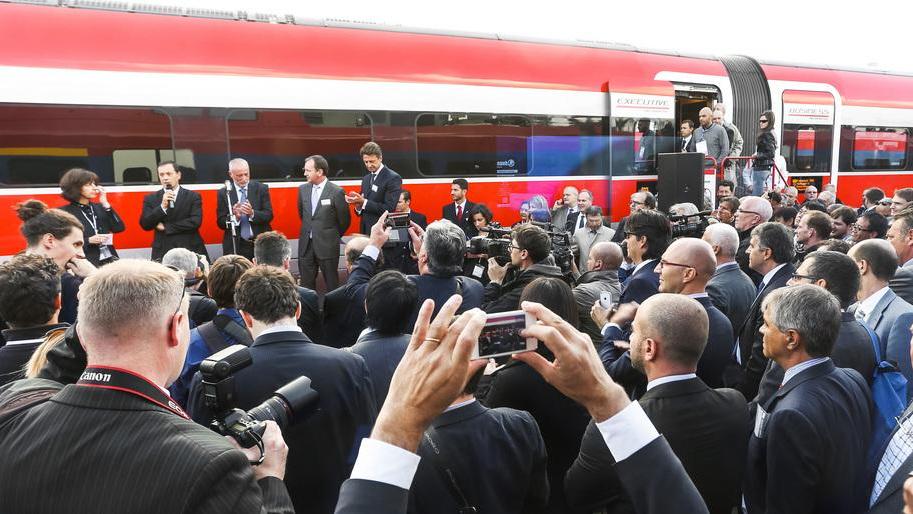 Tutti in coda per il nuovo Frecciarossa