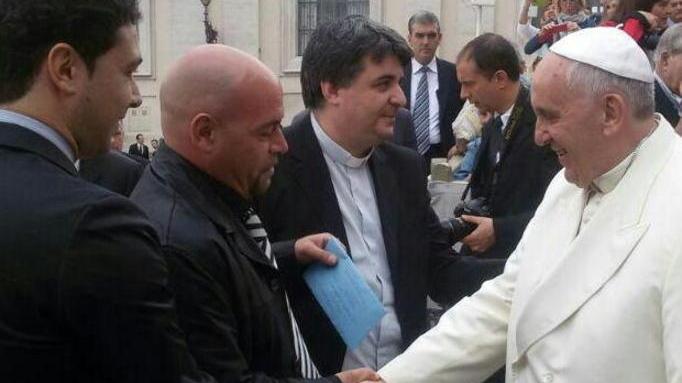 Pierangelo, Bruno Aral e Domenico i detenuti dal Papa