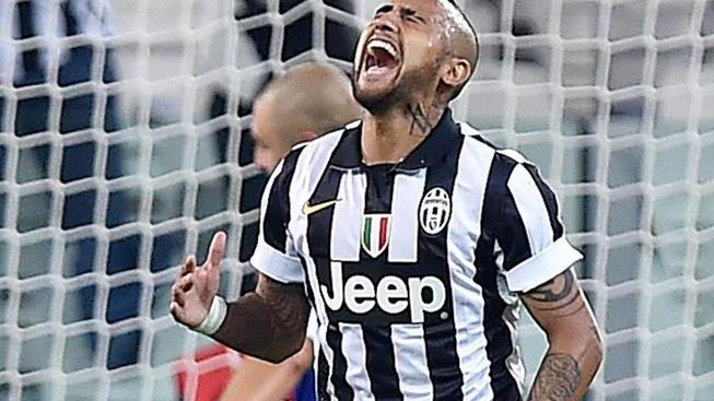 Doppietta di Vidal e la Juventus vola