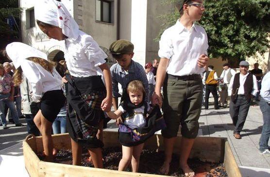 Antica vendemmia in versione baby 