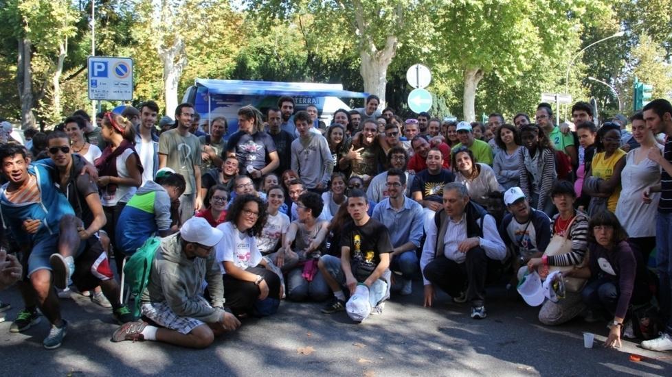 Da tutta Italia a pulire Mirandola 