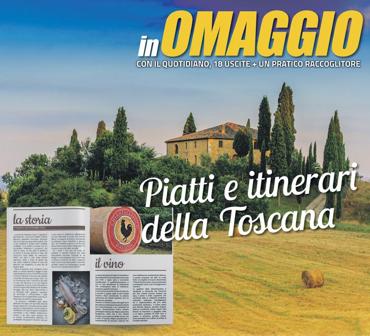Piatti e itinerari della Toscana in omaggio col Tirreno in edicola le schede su ricette e mete Piatti e itinerari della Toscana in omaggio col Tirreno in edicola le schede su ricette e mete