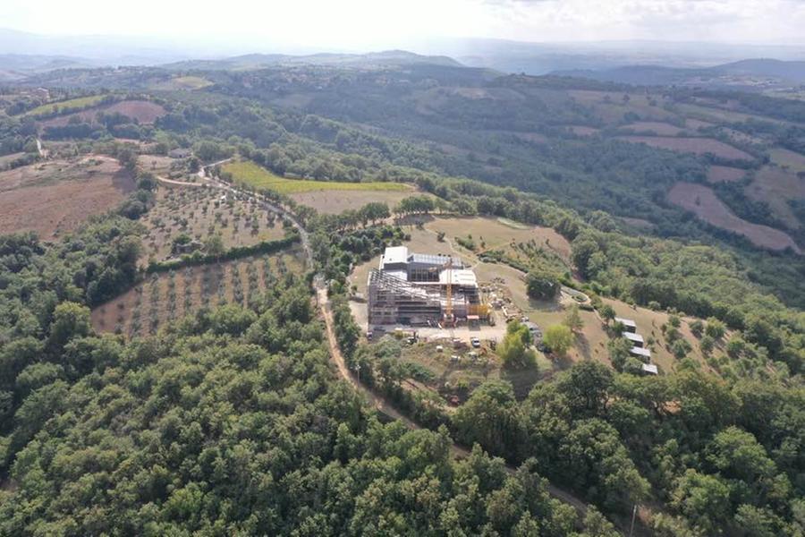 Nuova chiesa al Monastero di Siloe «Sarebbe bello inaugurarla nel 2025