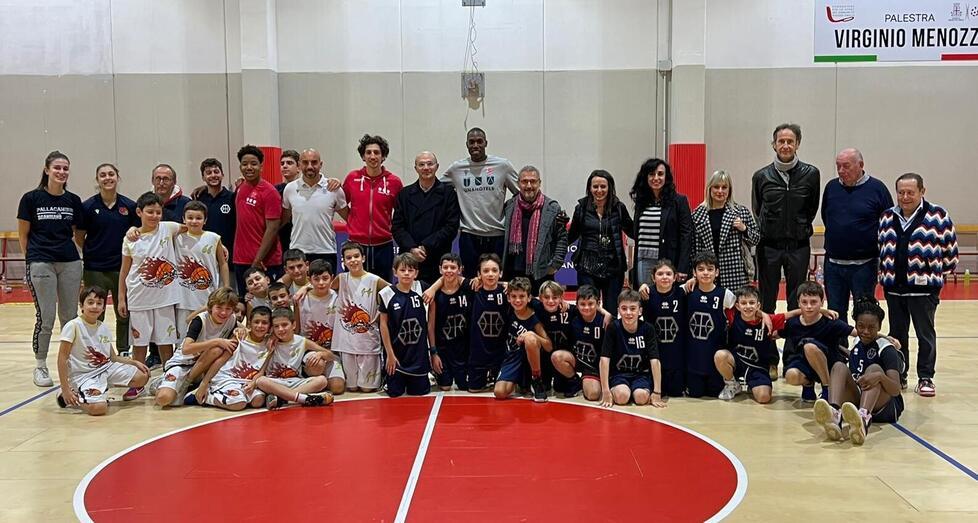 Reggio Emilia Villa Sesso Gym Renovation Inauguration with Mayor Luca Vecchi and Sports Foundation President Mauro Rozzi