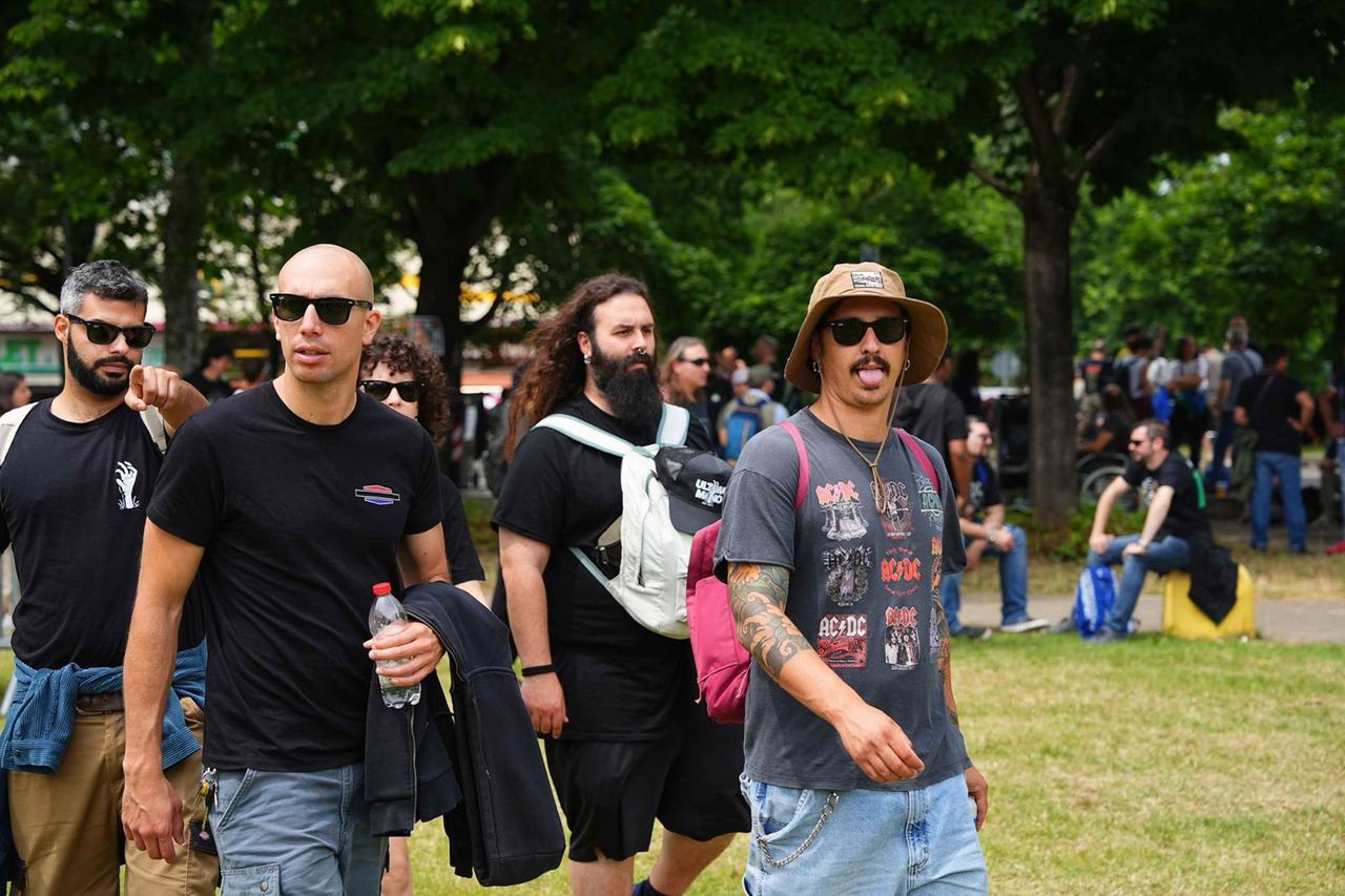 Ac/Dc, l'arrivo dei fan al concerto - Gazzetta di Reggio