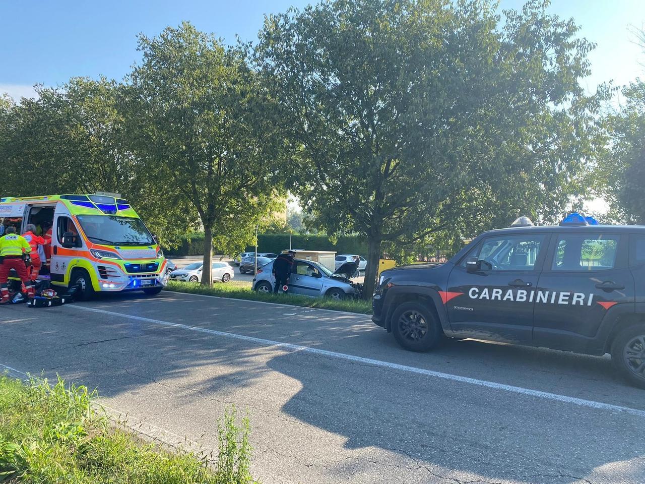 Incidenti stradali : si schianta in auto contro un albero e muore ...