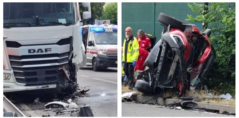 Scontro tra camion e auto sulla via Emilia: un ferito grave - Gazzetta ...