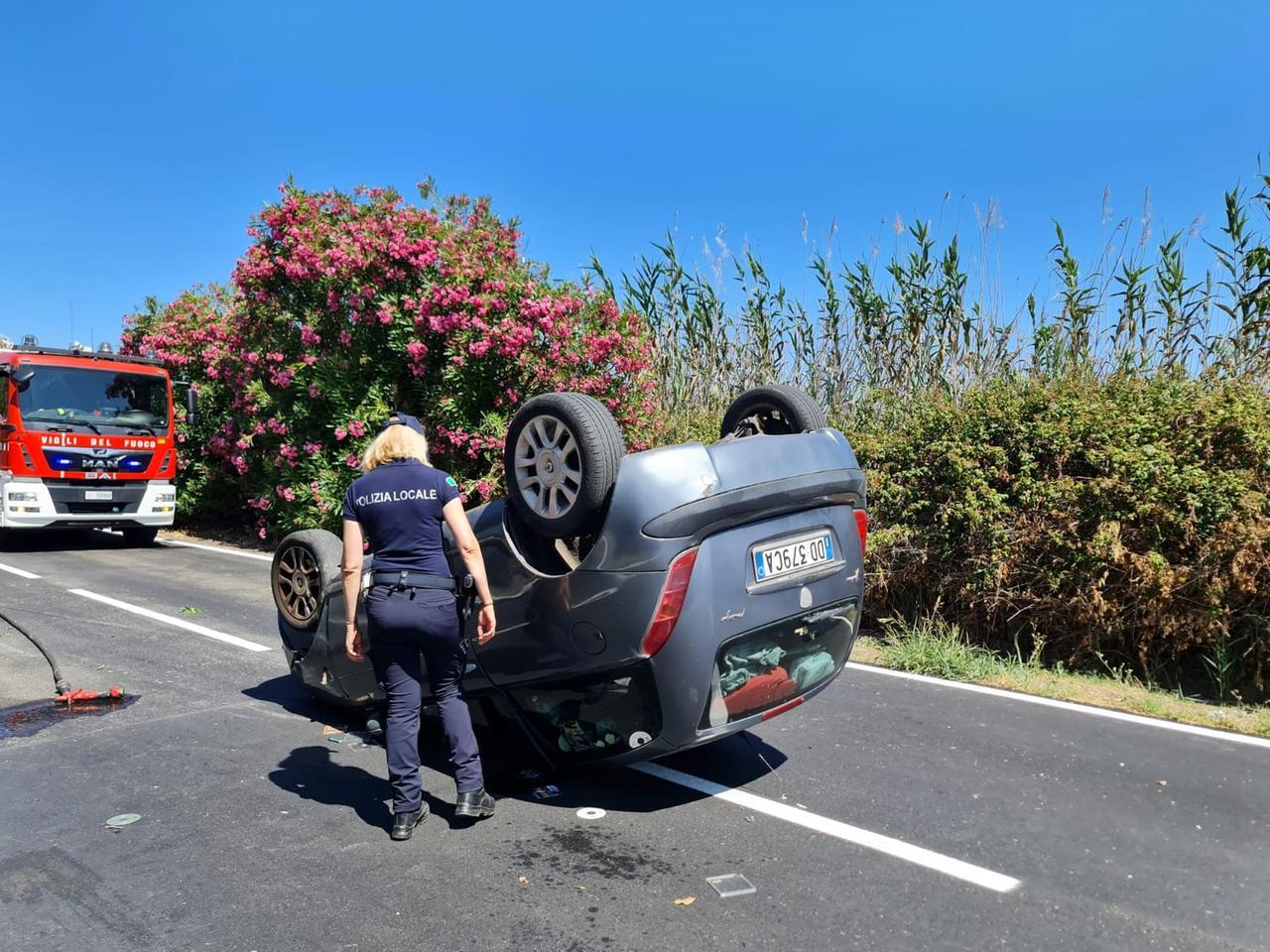 Incidente stradale a Sassari Platamona: un ferito - La Nuova Sardegna