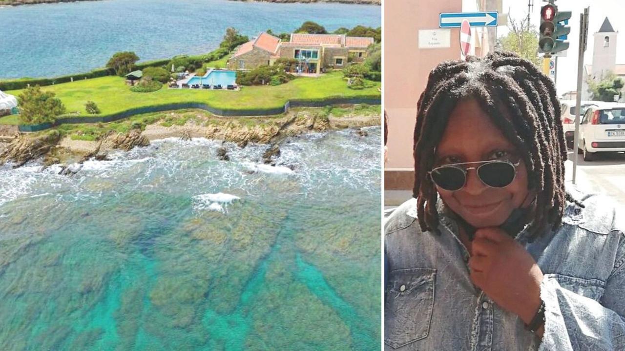 Whoopi Goldberg lascia la sua Stintino: ha venduto la villa da 12 milioni di euro