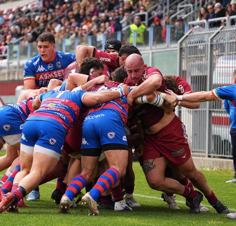 Valorugby devastante al Mirabello: anche Rovigo si arrende - Gazzetta ...