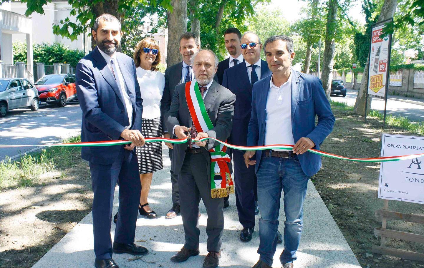 Un altra Ciclabile Ieri L apertura La Nuova Ferrara