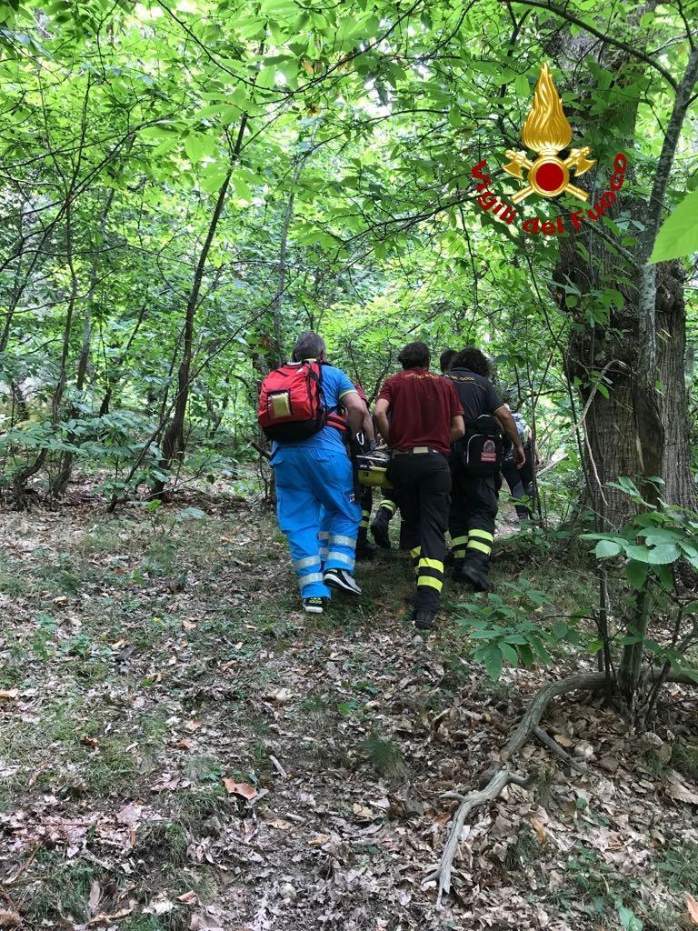 Cade nel bosco e si frattura una caviglia - Il Tirreno