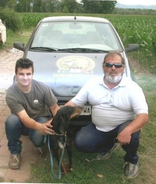 Salvato nel Padule cane legato e denutrito - Il Tirreno