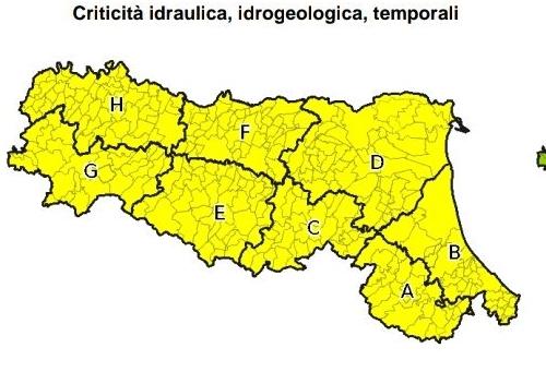 Allerta Gialla In Emilia Romagna Per Nubifragi E Possibili Grandinate 