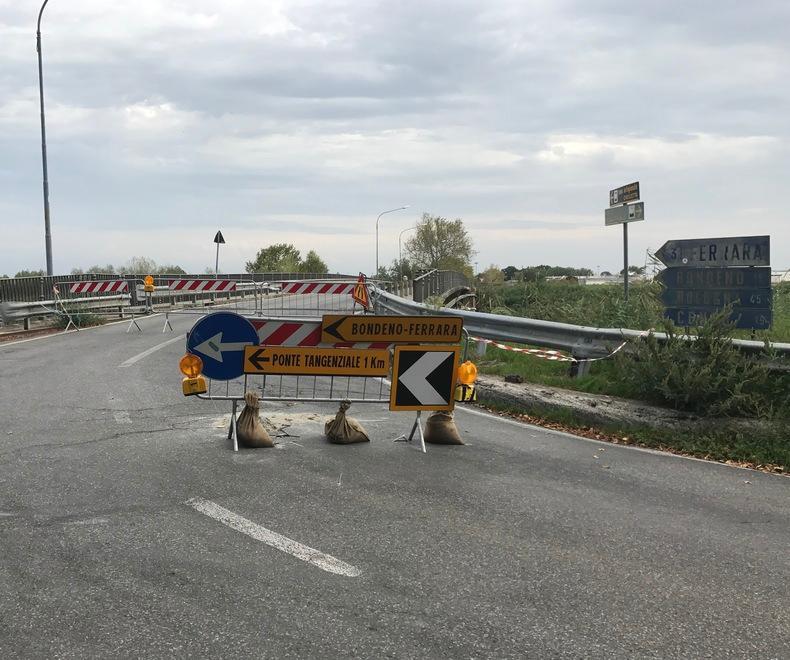 Finale Il ponte sul Panaro è pericoloso chiuso d’urgenza Gazzetta di Modena