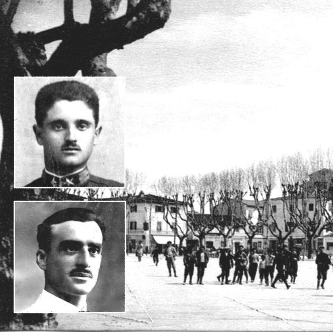 Nieri e Paolini, quella sfida in piazza che si concluse in un lago di