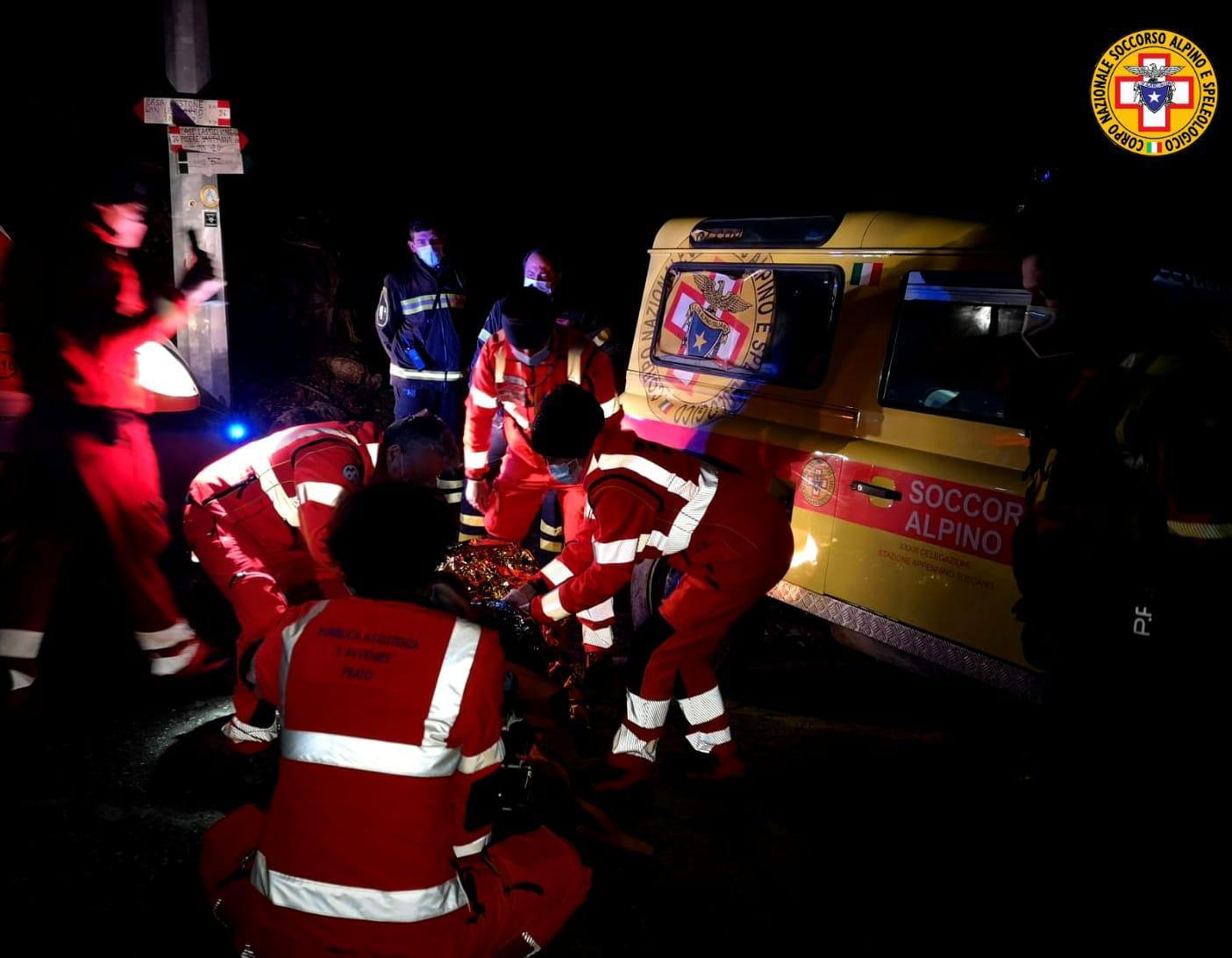 Escursionista soccorsa dopo una caduta sulla Calvana - Il Tirreno