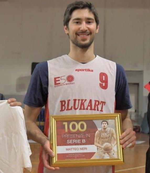 Matteo Neri cento e lode la Blukart Etrusca premia l’esterno classe