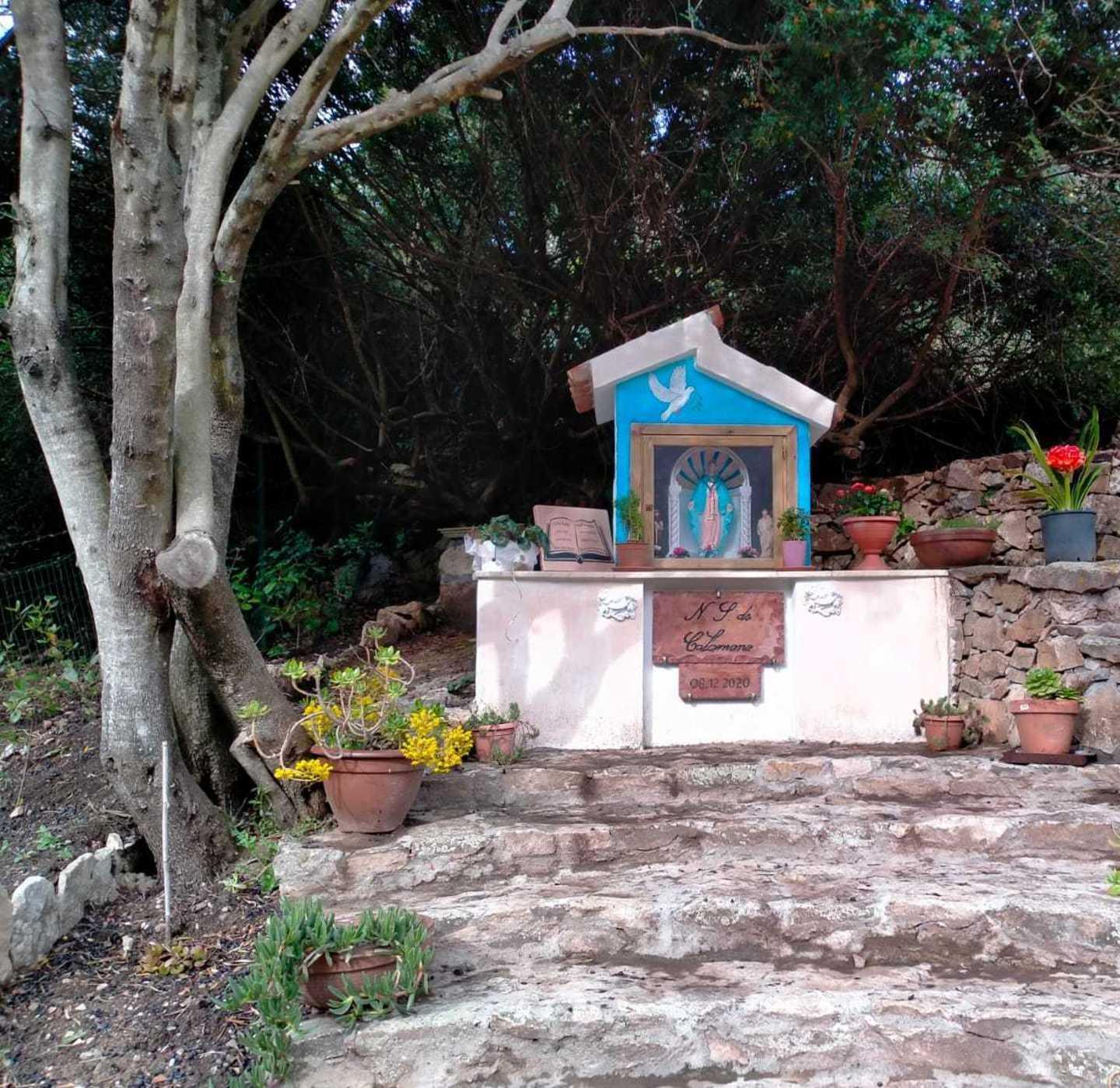 Un altare per la Madonna di Calamone La Nuova Sardegna Un altare per la Madonna di Calamone La Nuova Sardegna