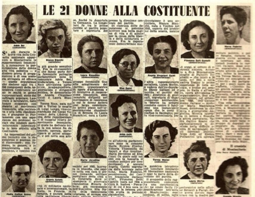 2 Giugno 1946 Donne Al Voto