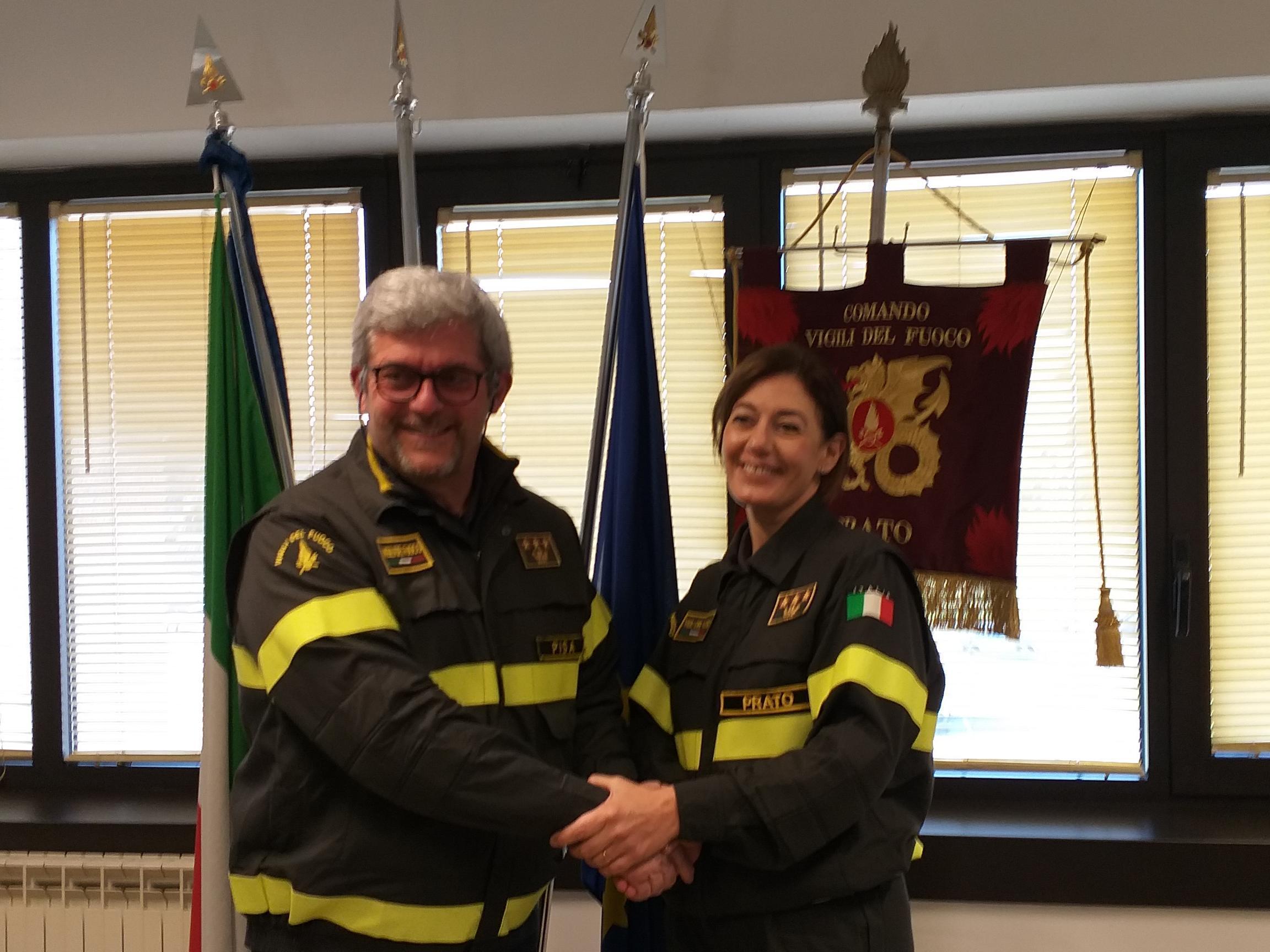 vigili del fuoco di prato