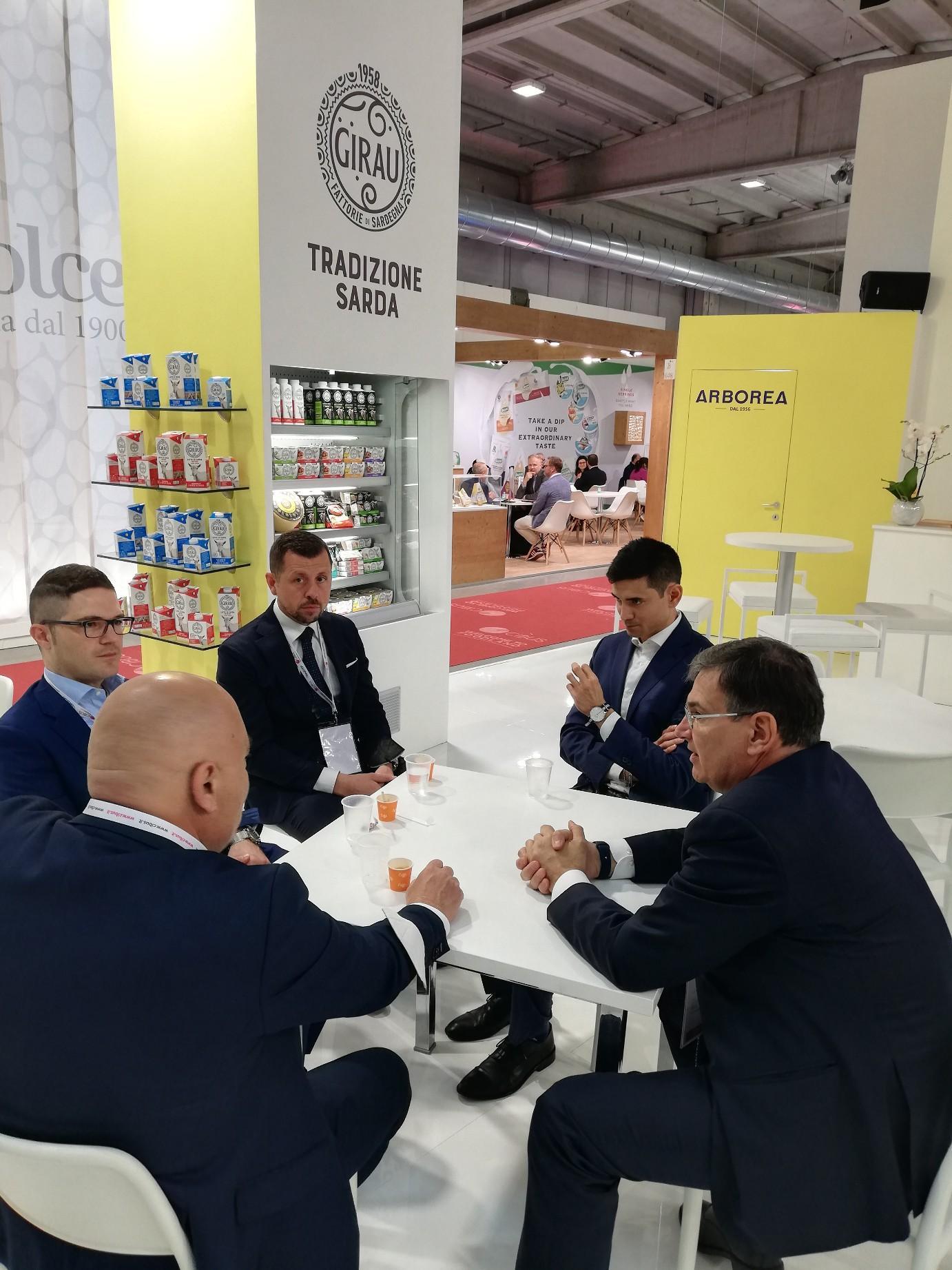 Il lancio dei nuovi prodotti Arborea al Cibus di Parma La Nuova Sardegna