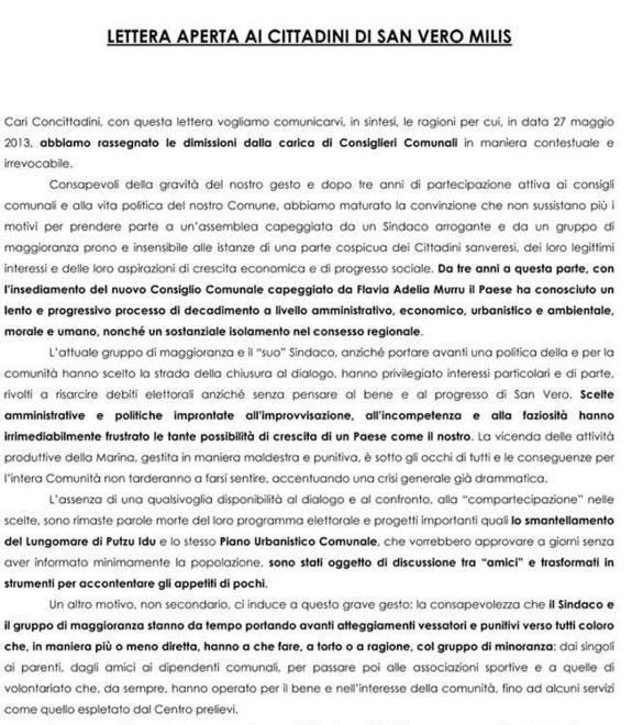 La minoranza si dimette in blocco e non concluderà la ...
