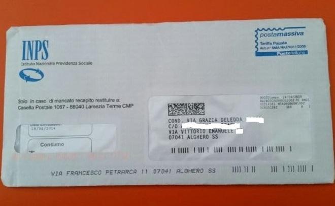 Buste tranello: intestazione dell'Inps ma dentro c'è la ...