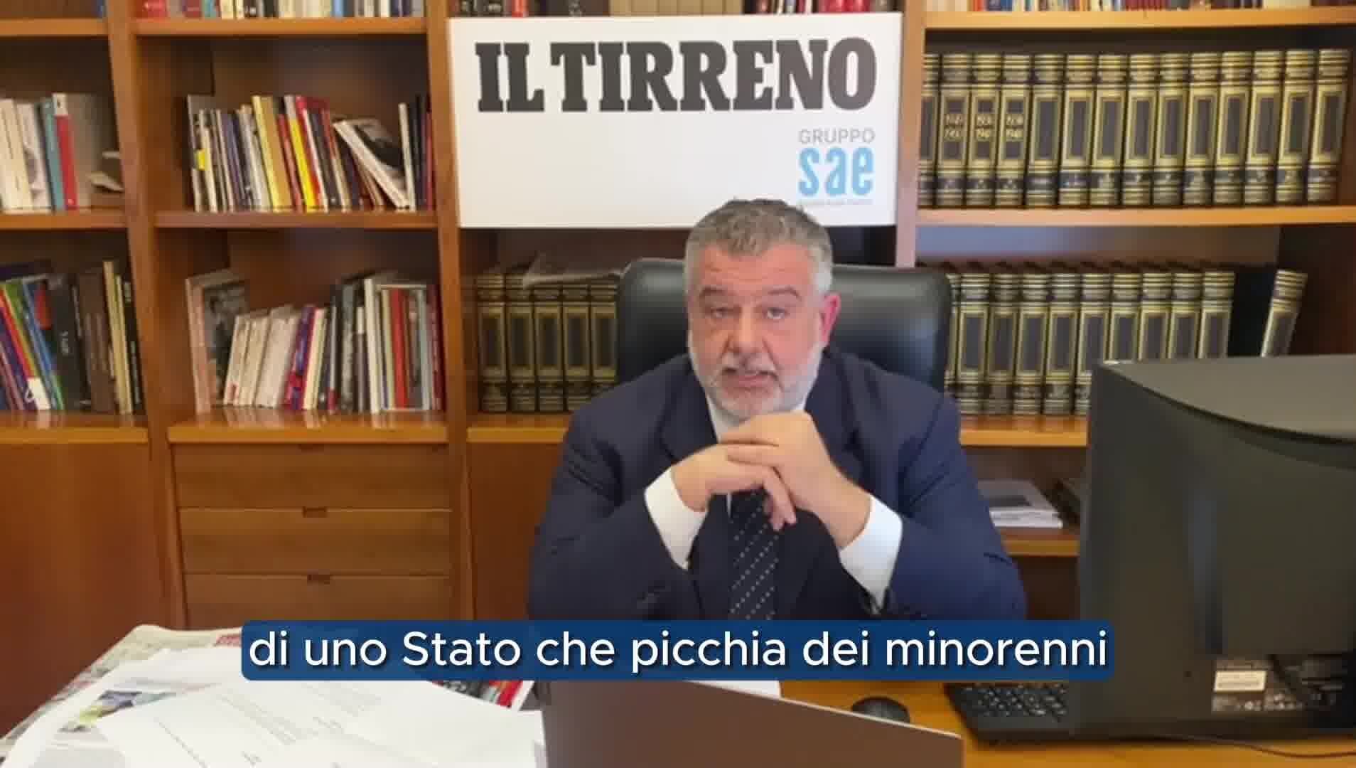 Le cariche ai cortei di Pisa e Firenze, il direttore Cristiano Marcacci: “Immagini che indignano, vogliamo sapere quali sono le direttive del ministro Piantedosi”