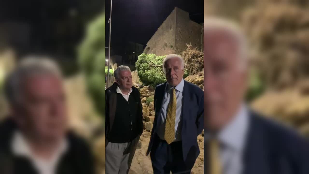 Crollo delle mura a Volterra, Giani: "Un miracolo che non ci siano state vittime"