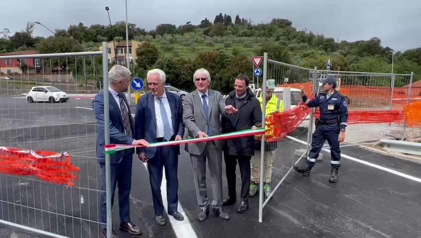 Piombino, inaugurata la nuova bretella Gagno-Terre Rosse