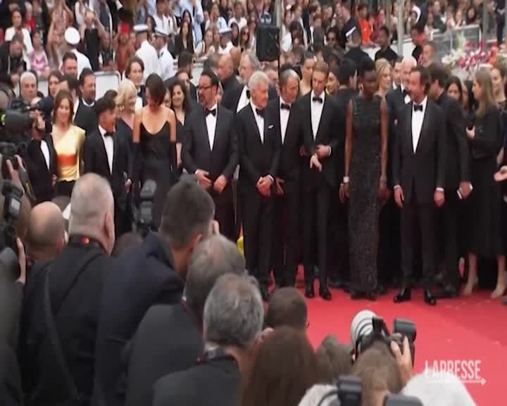 Festival di Cannes, Harrison Ford sul red carpet