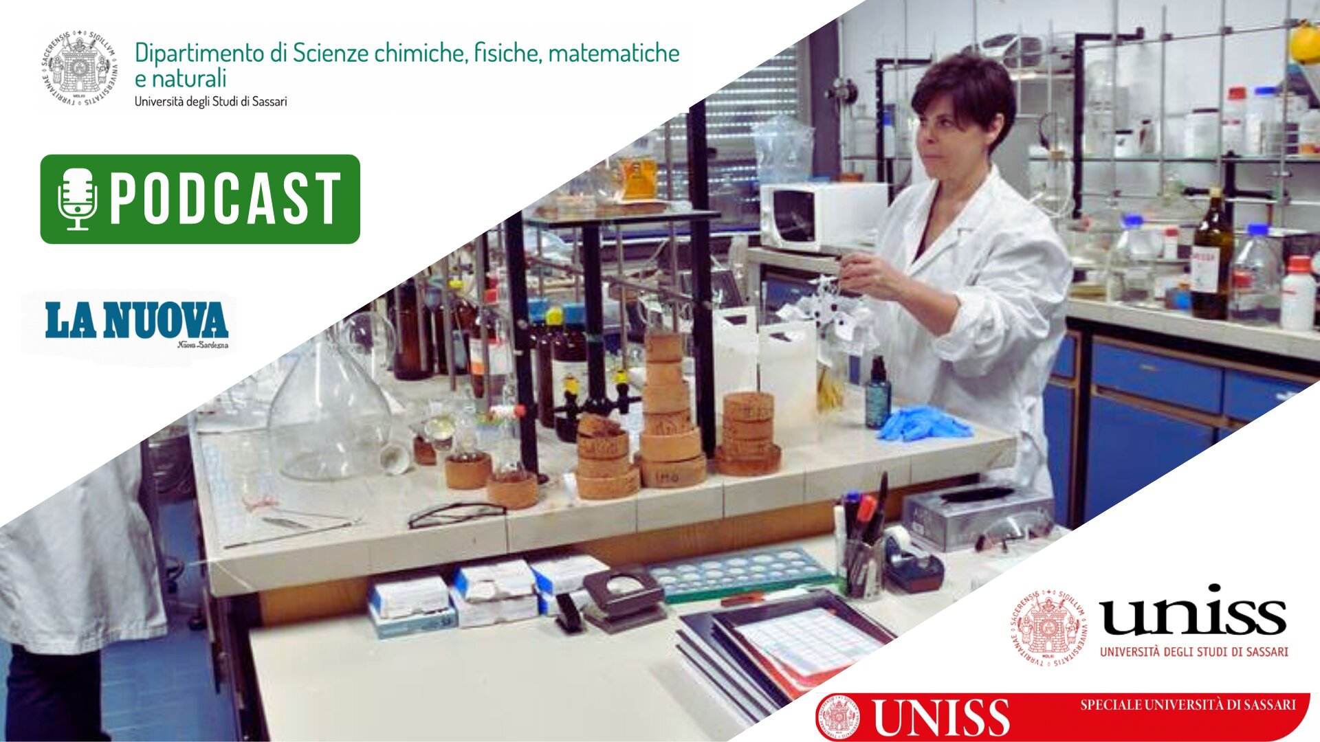 Università di Sassari, i podcast: dipartimento di Scienze chimiche, fisiche, matematiche e naturali