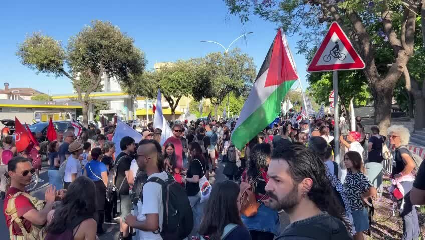 A Cagliari una nuova manifestazione contro l'occupazione a Gaza