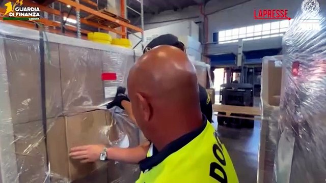 Genova, sequestrati al porto oltre 7 quintali di marijuana